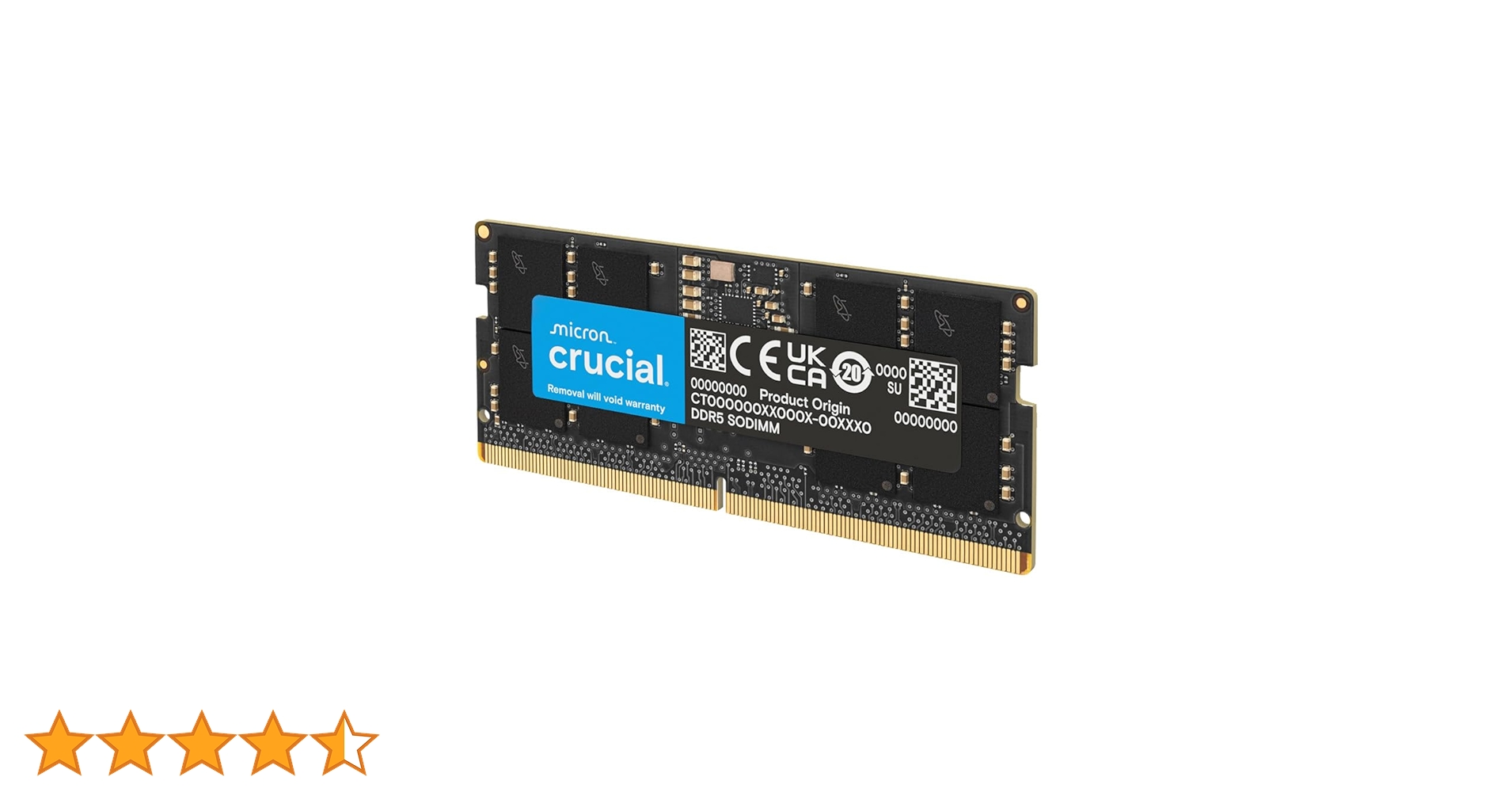 Crucial Memória RAM DDR5 para Notebook, 32GB, 4800MHz, CL40